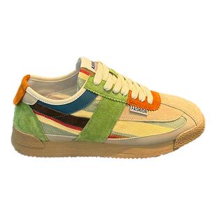 男鞋2026新款春季透气潮流百搭休闲板鞋青少年跑步运动软底阿甘鞋