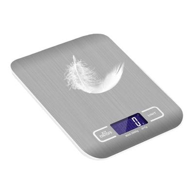 跨境5kg10kg不锈钢电子厨房秤