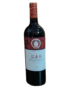民权葡萄酒河南红豫剧之邦赤霞珠干红葡萄酒自饮裸瓶快递箱装