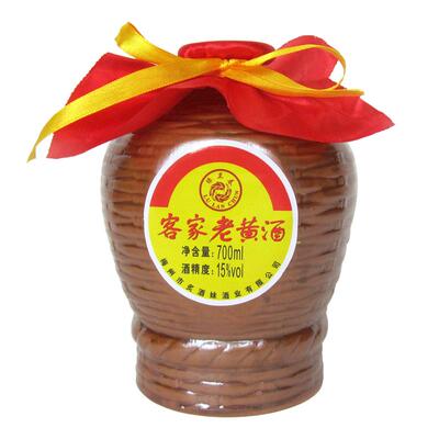 绿兰春客家娘酒700ml坛老黄酒
