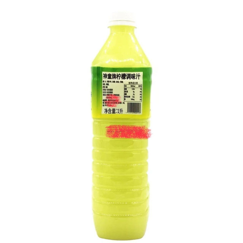 现货泰国进口神童酸柑水1L*12瓶调味汁东南亚料理泰式火锅调味