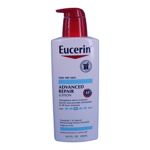 美亚海淘 EUCERIN优色林Advanced Repair 三重功效深层滋润乳液霜