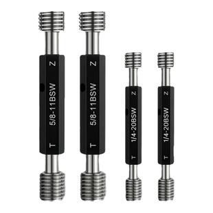 BSW英制惠氏螺纹通止规55度英制螺纹塞规 BSW1/2 3/4 螺纹规定制