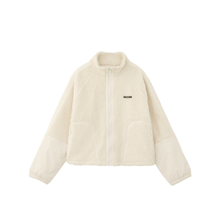 Dodopoli儿童泰迪摇粒绒外套保暖抗静电男女童 冬季运动休闲上衣