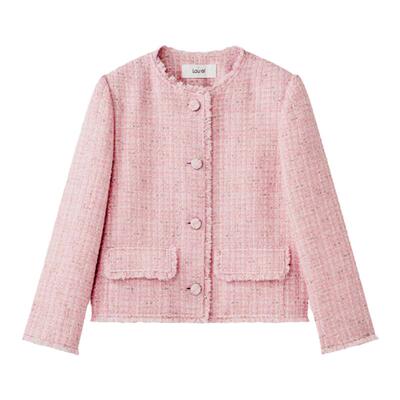 LAUREL经典箱型小香风外套