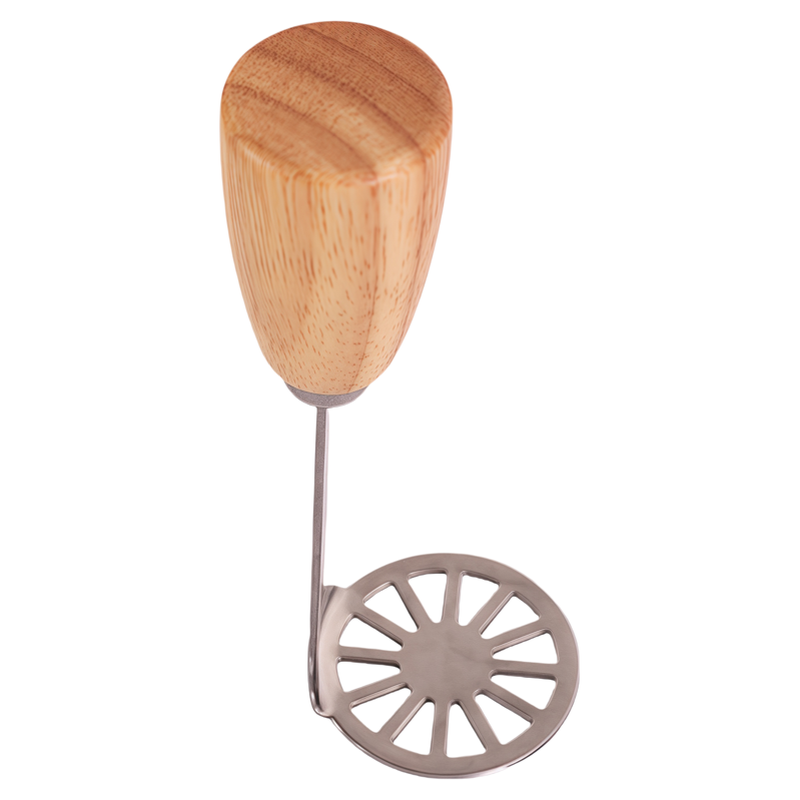 实木不锈钢立式压薯器厨房工具DIY土豆泥芋头芋泥番薯压泥捣泥器