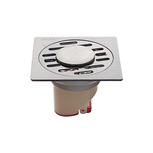 7.3cm方形碧桂园卫生间地漏改造防臭防溢水洗衣机两用迷你小尺寸