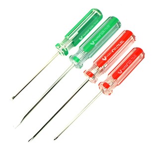 2mm/3mm螺丝刀十字一字螺丝批起子改锥带磁性螺丝批5厘细杆螺丝刀