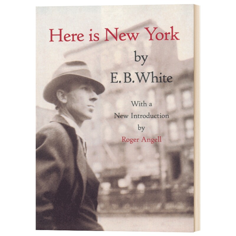 英文原版 E·B·怀特 这就是纽约 精装 E. B. White: Here is New York 进口原版书籍