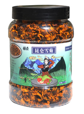大罐100克新疆产地直发昆仑雪菊