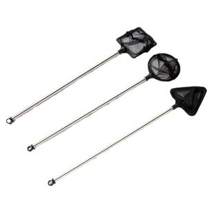 鱼缸专用鱼捞虾抄网伸缩不锈钢手抄网水晶虾网3D立体手工虾捞渔捞