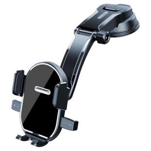 汽车手机支架吸盘式空调出风口固定大货车载导航支架伸缩自动锁紧