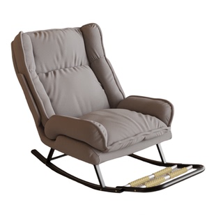 云朵摇摇椅大人躺椅成人可睡觉家用阳台休闲客厅单人折叠懒人沙发