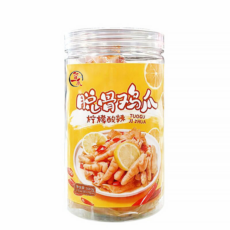 留一爪无骨凤爪开袋即食零添加