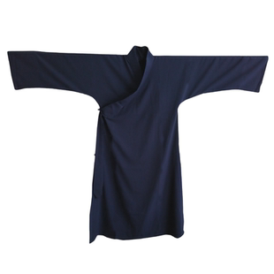 古装道服长袍套装法衣道士用品衣服道袍薄款长袍斜襟长褂三清领