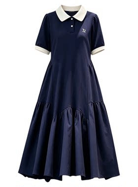 【现货】女童夏季学院风连衣裙