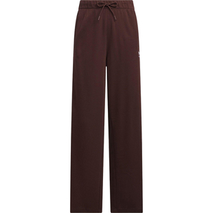 Adidas/阿迪达斯正品三叶草女士运动针织宽松条纹休闲长裤KS5961