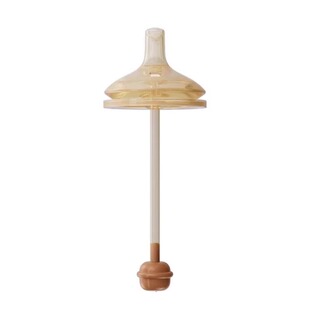 适配bebebus钻光奶瓶配件直饮吸管重力球偏心奶嘴学饮水嘴饮鸭