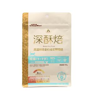 多格漫深酥焙烘焙猫粮500g酥脆不油腻全阶段幼成猫老年猫全价主粮