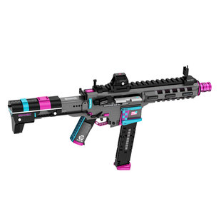 砖也ARP-9街头派对冲锋枪拼插玩具 国产小颗粒积木高难度成人礼物