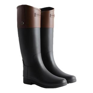 HUNTER女Refined Riding骑士靴户外防水雨鞋精致高筒长靴