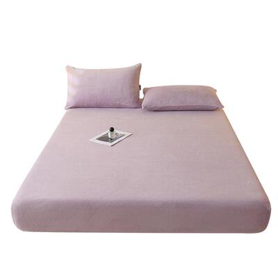 无印良品床笠单件秋冬加厚