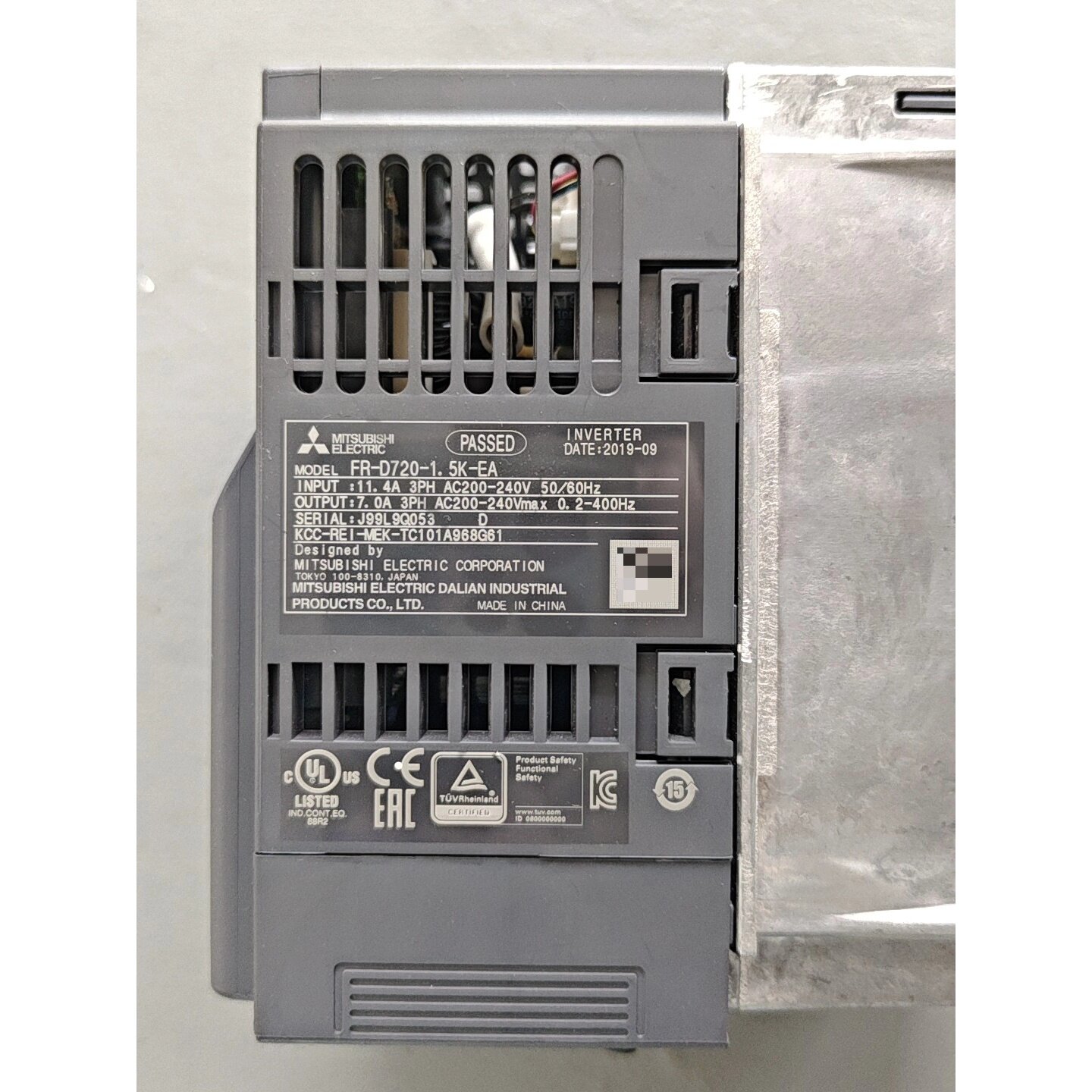 【议价-可维修】MITSUBISHI 变频器 FR-D720-1 D700/二手均有货