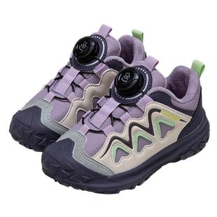 富罗迷儿童运动鞋女童鞋子2025冬季新款减震软底青少年保暖加绒鞋