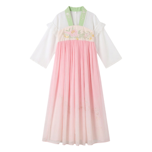女童襦裙古典汉服儿童阮郎归浣溪沙舞蹈表演服满庭芳蝶恋花演出服