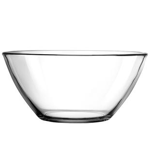 乐美雅钢化玻璃碗耐高温汤碗微波炉面碗家用打蛋和面盆水果沙拉碗