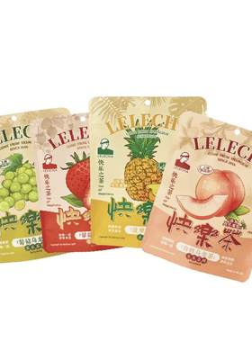 LELECHA乐乐茶牌快乐茶6袋白桃乌龙铁观音水果茶包冷泡茶伴手礼