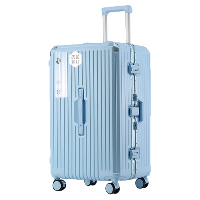 高端铝框海关锁功能大容量行李箱