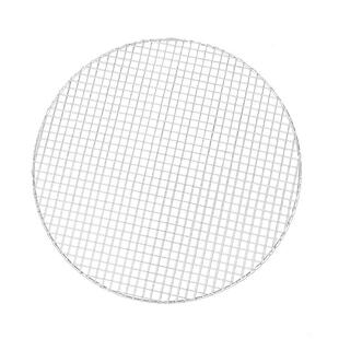 烧烤网食品级不锈钢烤网围炉煮茶圆形网家用加粗方格网烧烤架