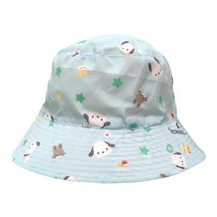 可爱卡通渔夫帽成人遮阳帽遮脸显小防水防晒挡风休闲太阳帽子双