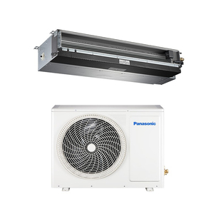 松下中央空调一拖一变频一级风管机纳诺怡X空气净化1匹E9D0AH1BW