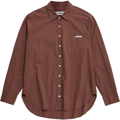 NO DIRECTION+ logo装饰经典衬衫N530401103B