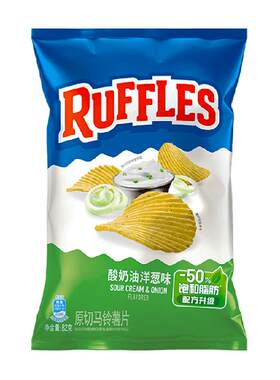 乐事RUFFLES莱芙士波浪形薯片