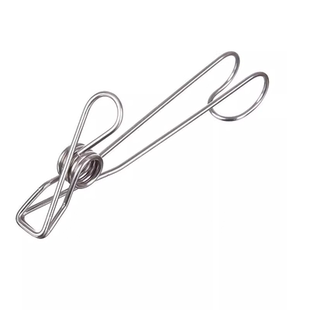 2026年不锈钢长尾挂钩夹家用可悬挂免打孔内衣袜子晾晒夹物纳挂钩