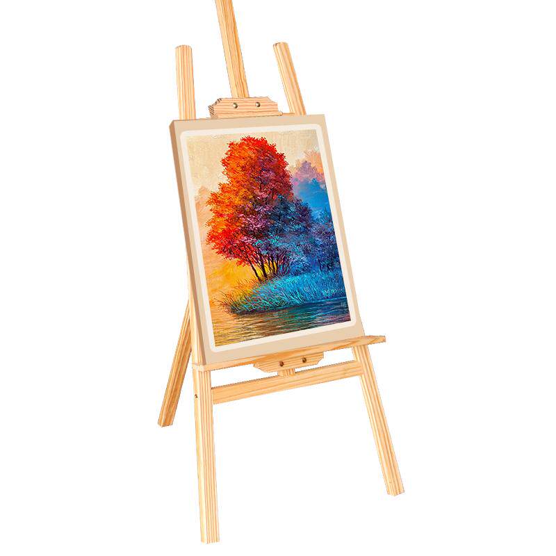 画架展示架美术生专用木质画架