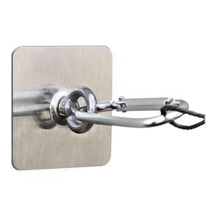 免打孔粗糙外墙挂钩水泥免钉免安装瓷砖大理石阳台粘钩不锈钢钩钉