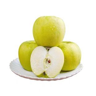 正宗陕西瑞雪青苹果纯甜绿脆甜苹果水果礼盒套装10斤批发新货现发