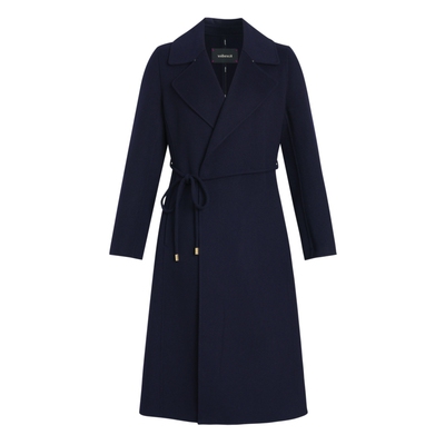 【明星同款】Koradior珂莱蒂尔商场同款冬季气质羊毛大衣毛呢外套