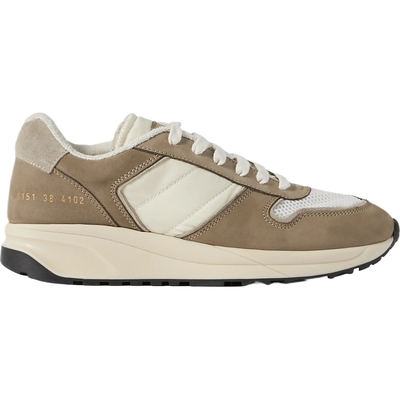 【折扣】COMMON PROJECTS 女士绒面革软壳面料网眼运动鞋