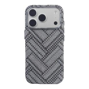 波西米亚编织纹水贴磁吸适用于iPhone17promax手机壳苹果16pro保护套情侣款民族风防手汗防摔碳纤维纹硬壳