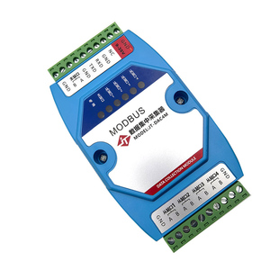 联达捷通 Modbus RTU 485数据集中采集器，寄存器线圈重映射，从站并发采集，大缓存工业级设计标准三端隔离