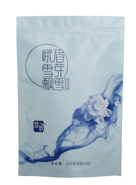 峨眉雪芽慧欣茉莉花茶100g飘雪
