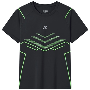 冰甲|特步童装男童速干短袖T恤2026夏季新款儿童防晒上衣大童夏装