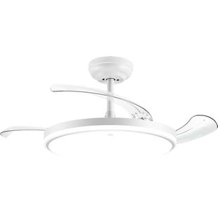 雷士照明风扇灯客厅餐厅卧室灯吊扇灯家用吊灯简约电扇枕边风灯具