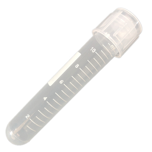 塑料摇菌管5ml12独立包装15灭菌无菌培养试管样品管细胞刻度圆底