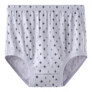 男士纯棉三角内裤爸爸宽松大码老人老头爷爷全棉老式中老年人短裤